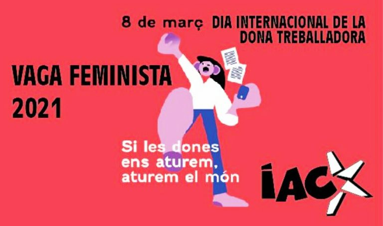 Convocada la vaga general feminista del 2021