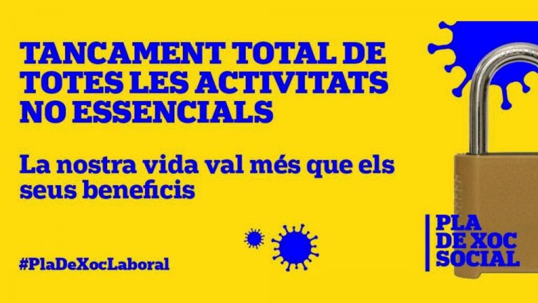 Tancament de les activitats no essencials!