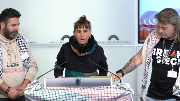 Roda de premsa “Flotilla” per la llibertat