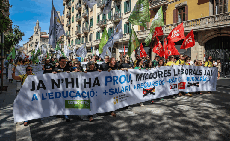 Suport a la lluita educativa